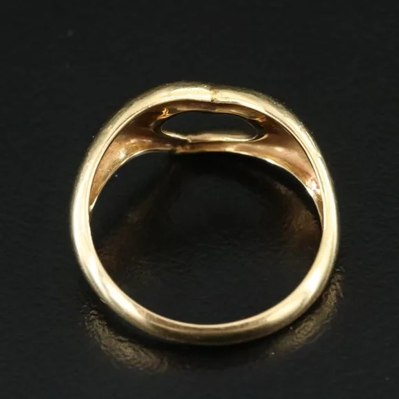 Tiffany & Co Elsa Peretti Gold Heart Ring - Picture 5 of 6